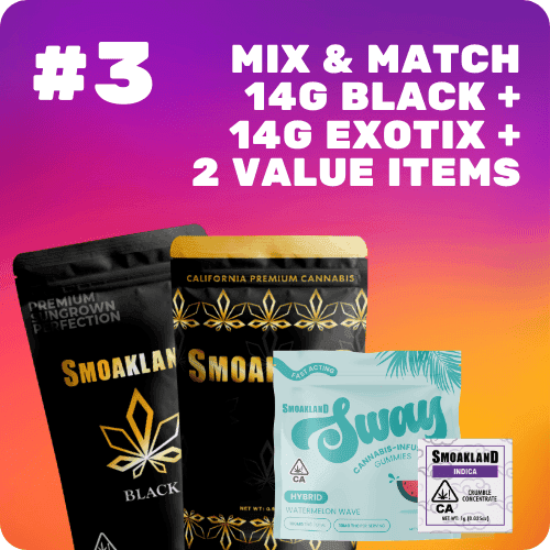 Deal 3 – 1 Mixed Ounce + 2 Value Items