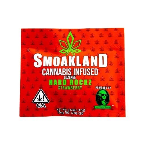 Hard Rockz  Lozenge - Strawberry - 10mg