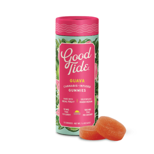 Good Tide (Hash Rosin) - Guava Gummies  - (H) - 100mg