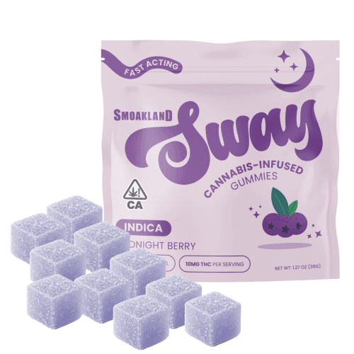 Sway Gummies - Midnight Berry 10pk - 100mg
