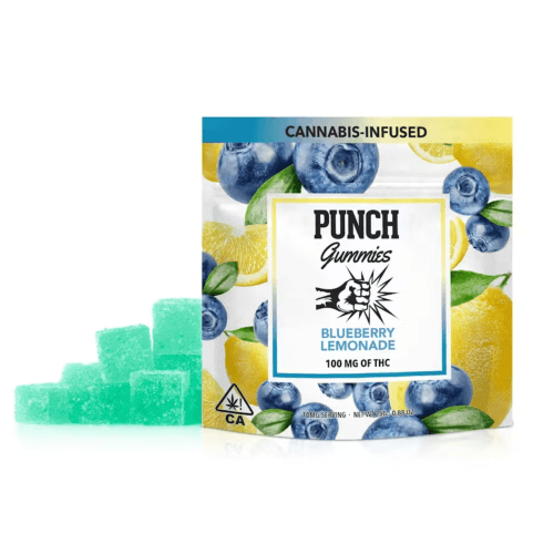 Punch Gummies - Blueberry Lemonade - 100mg