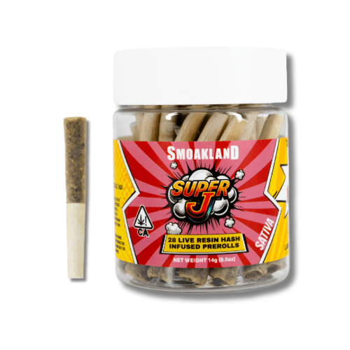 Super J 28pk - Blue Dream (S) Infused Pre-rolls - 14g (.5g)