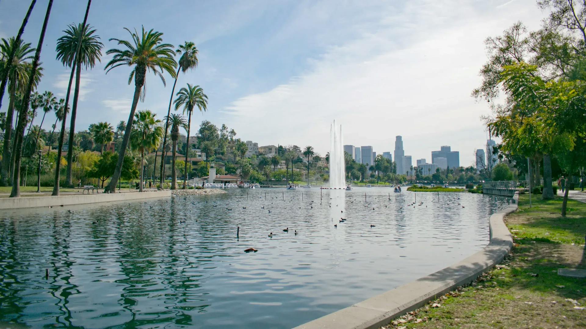 Image of the beautiful city of Echo Park