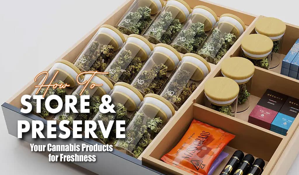 How to Store and Preserve Your Cannabis Products for Freshness
