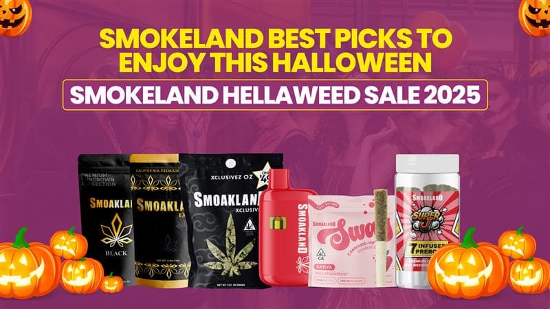 Smoakland’s best picks to enjoy this Halloween | Smoakland Hellaweed Sale 2025