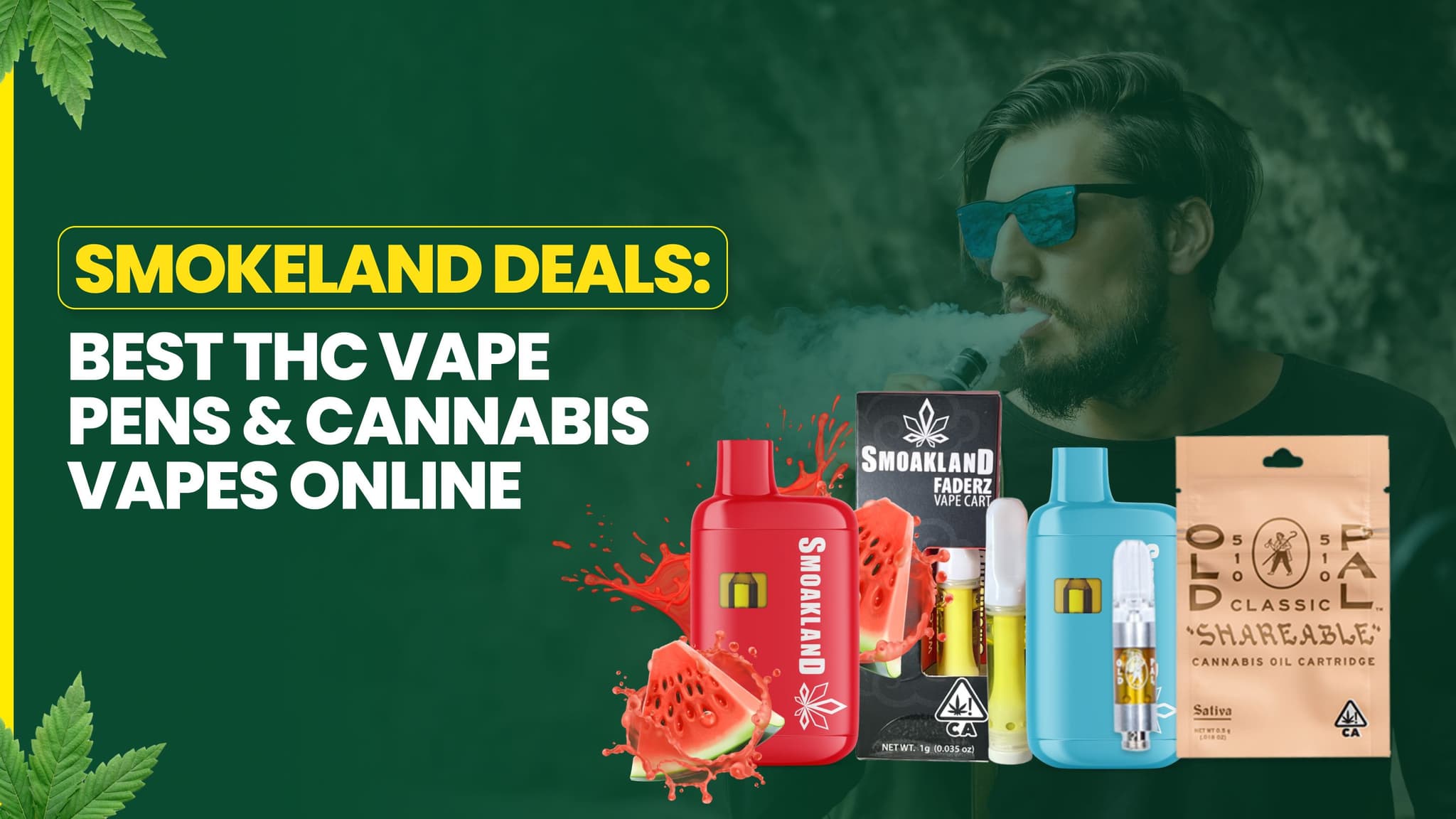 Smoakland Deals: Best THC Vape Pens & Cannabis Vapes Online