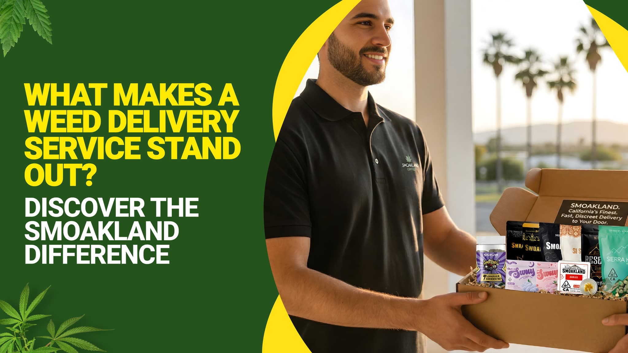 What Makes a Weed Delivery Service Stand Out? Discover the Smoakland Difference