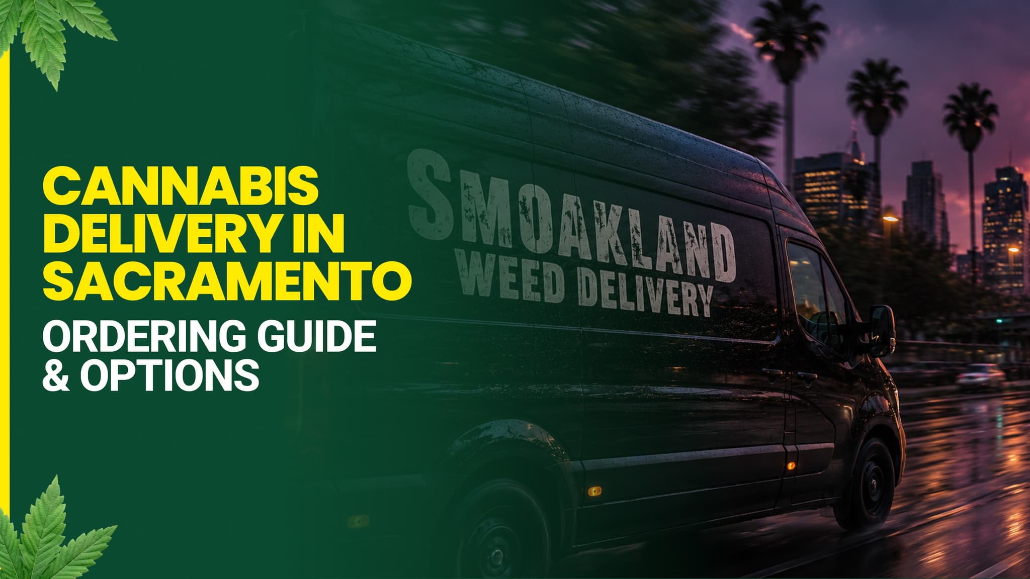 Cannabis Delivery in Sacramento: Ordering Guide & Options