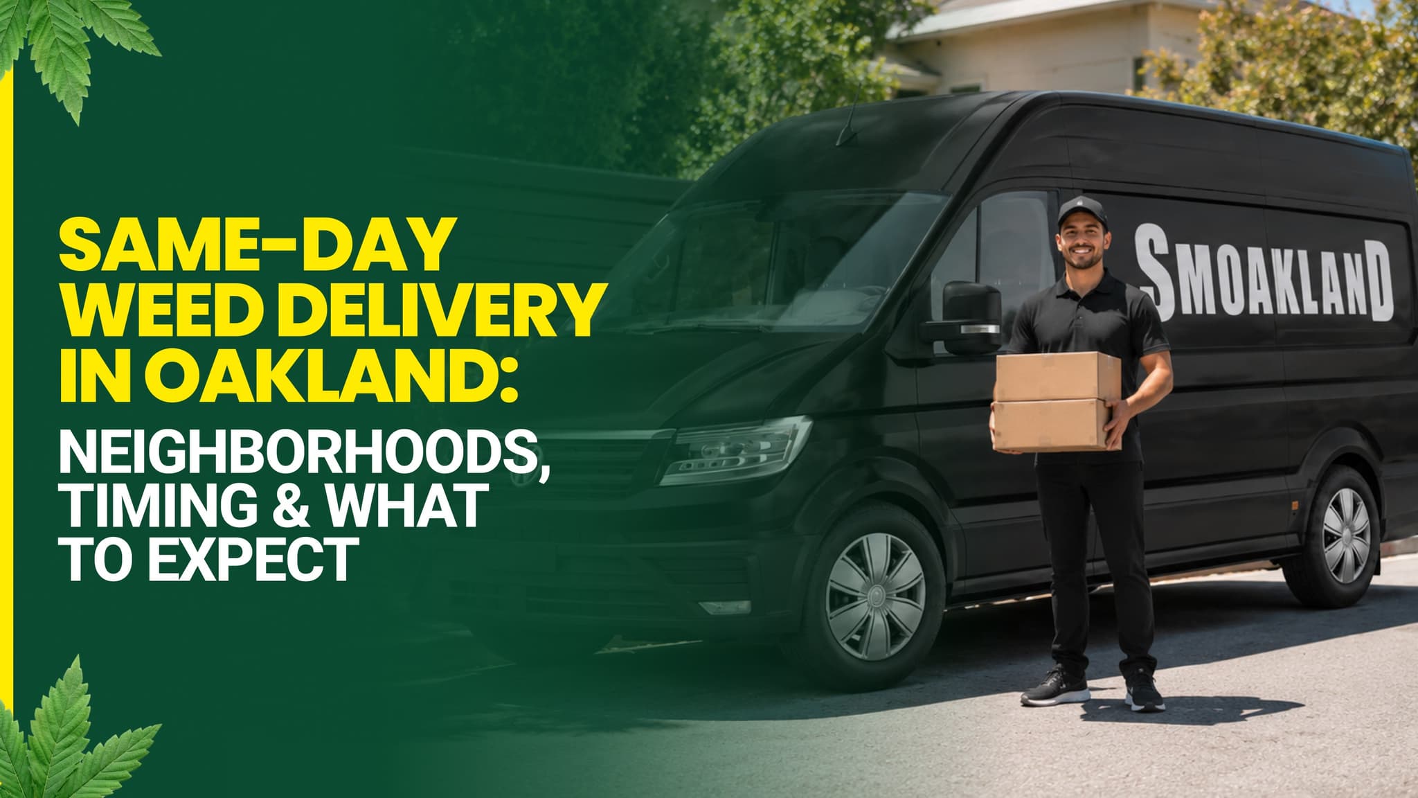 Same-Day Weed Delivery in Oakland: Neighborhoods, Timing & What to Expect