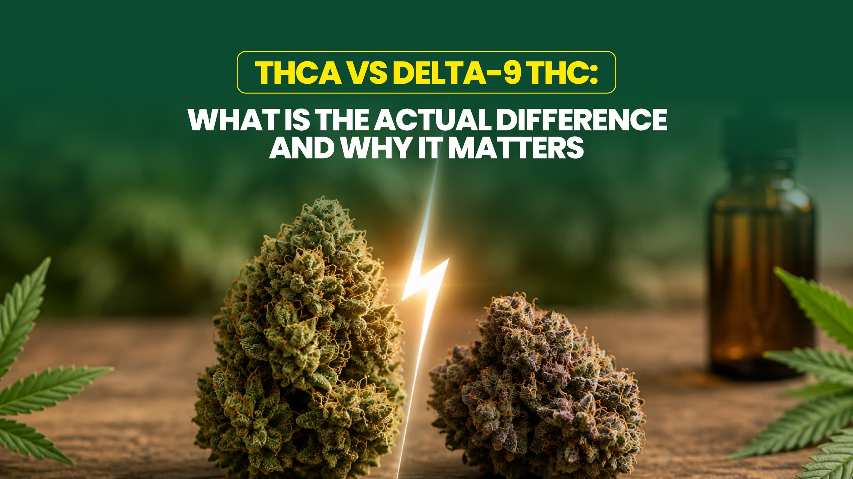 THCA vs Delta-9 THC: What Is the Actual Difference and Why It Matters in 2026