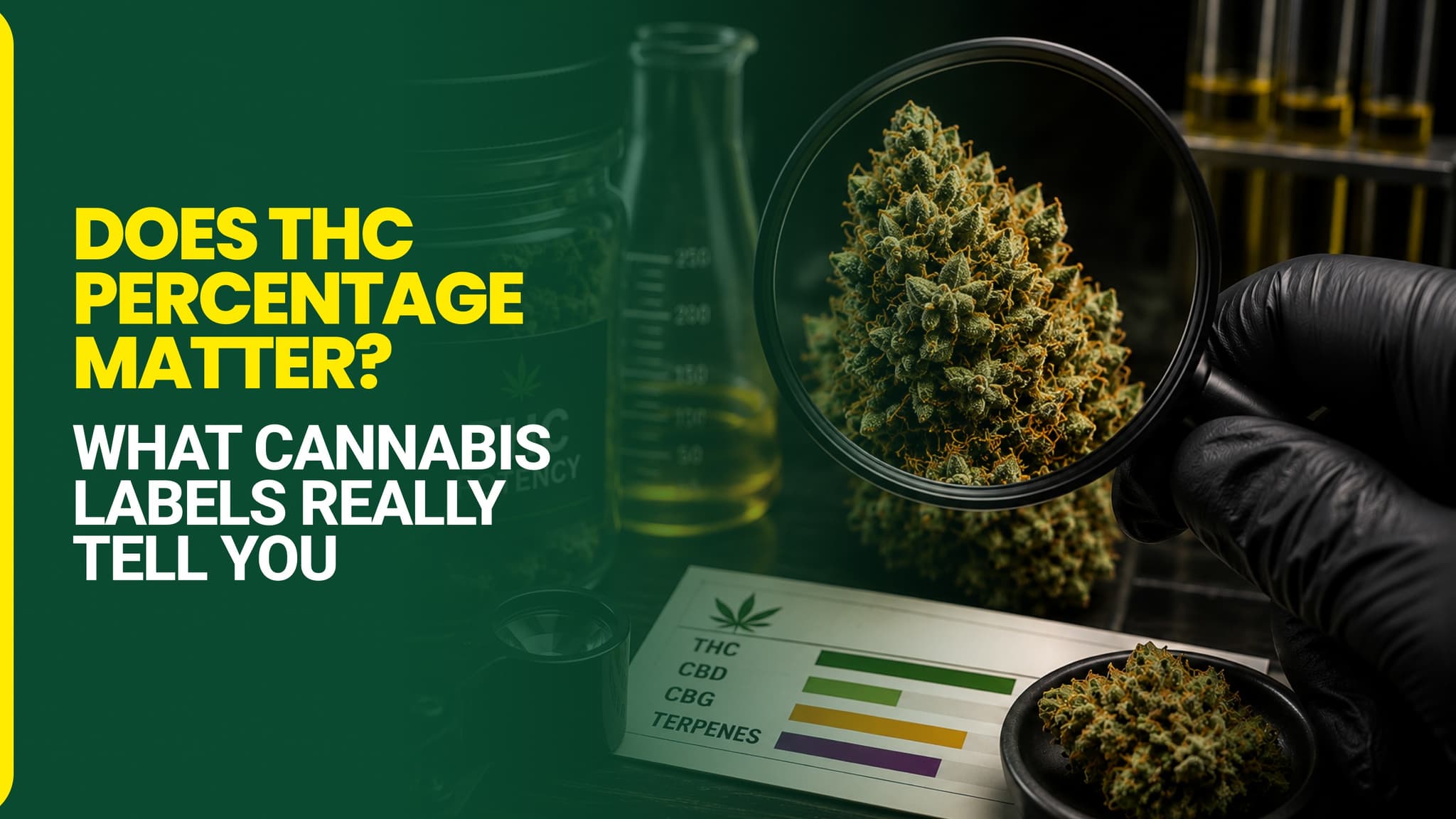 Does THC Percentage Matter? What Cannabis Labels Really Tell You