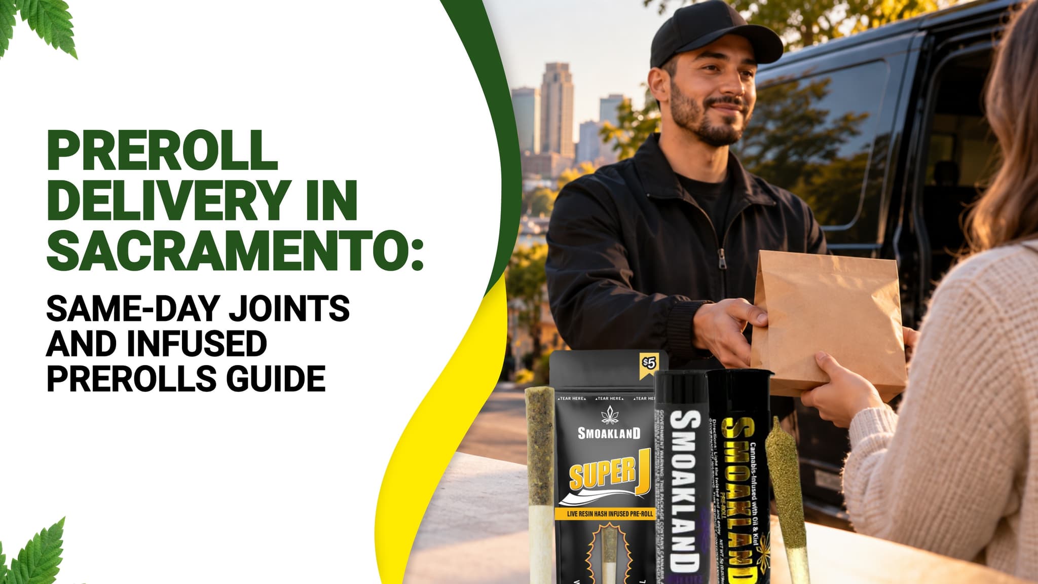 Preroll Delivery in Sacramento: Same-Day Joints and Infused Prerolls Guide