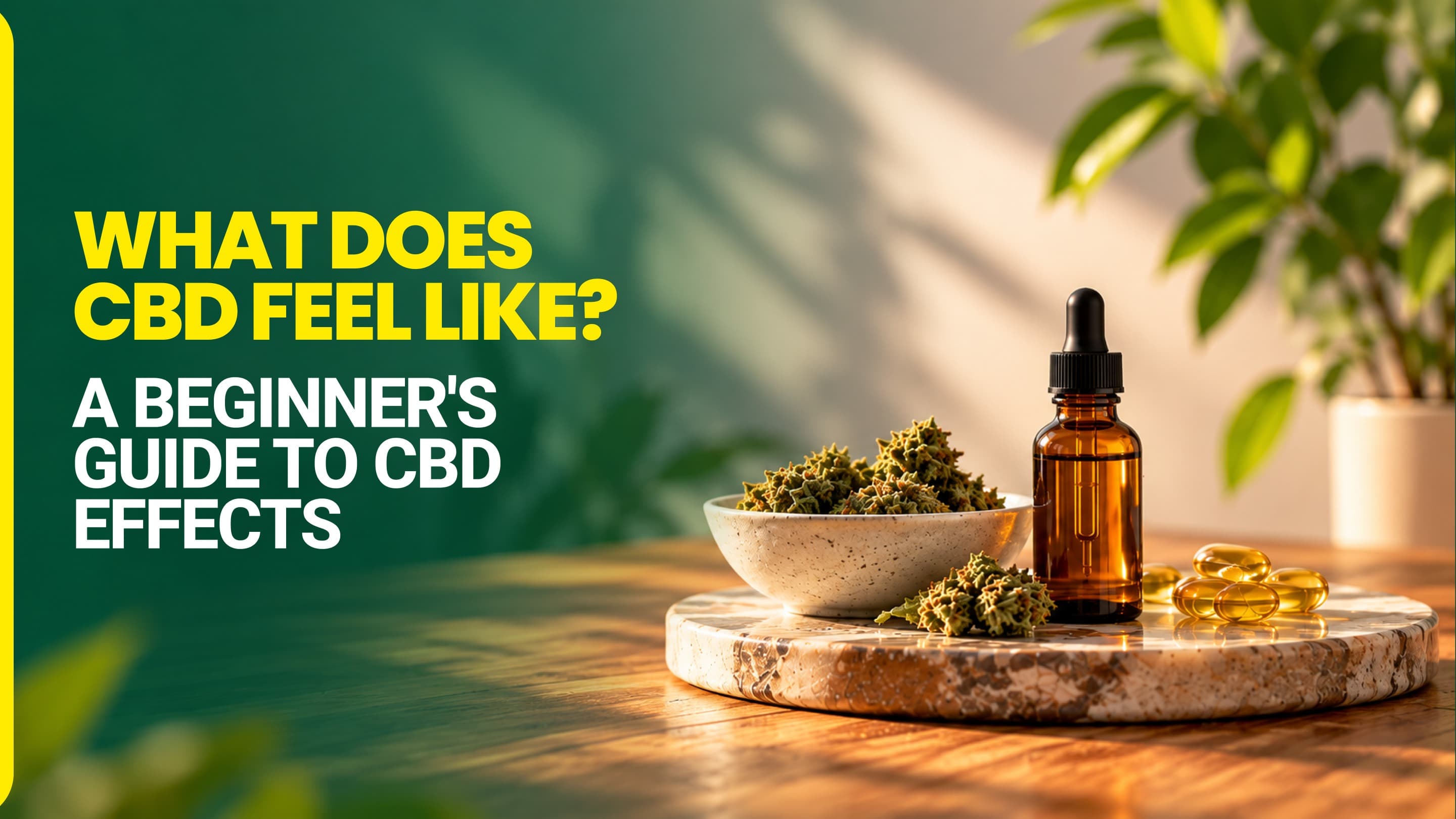 What Does CBD Feel Like? A Beginner's Guide to CBD Effects