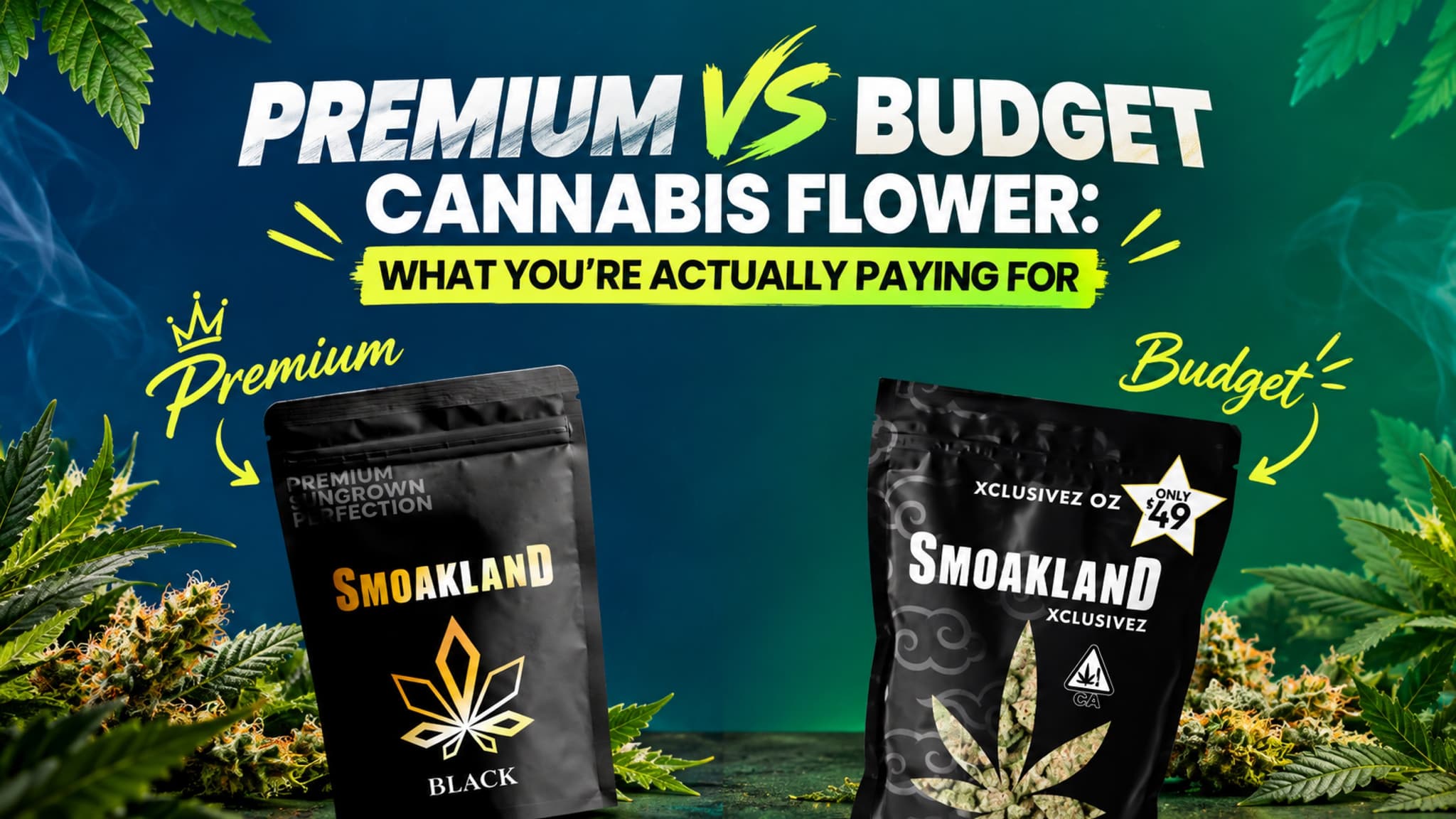 Premium vs Budget Cannabis Flower: What You're Actually Paying For