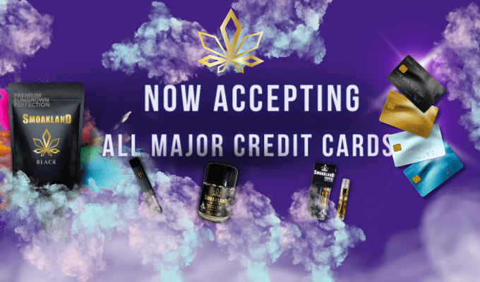 Smoakland Embraces Convenience: All Credit Cards Accepted for Seamless Cannabis Delivery Payments