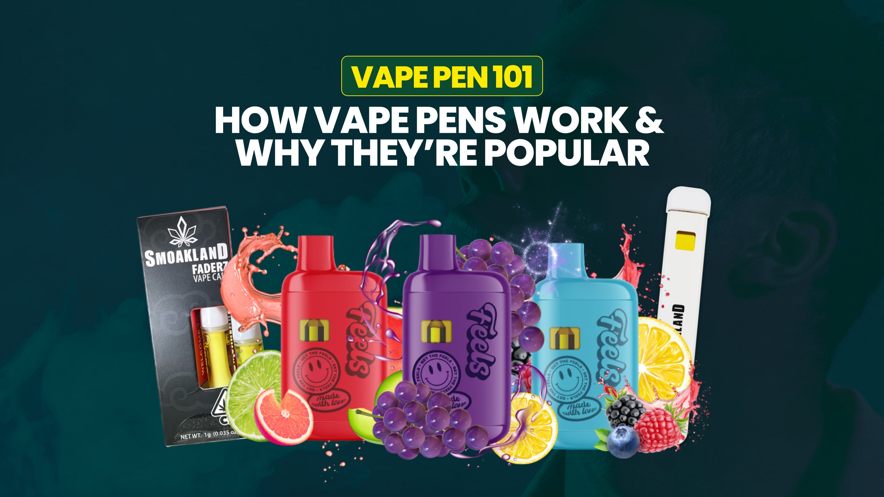 Vape Pen 101 – How Vape Pens Work & Why They’re Popular