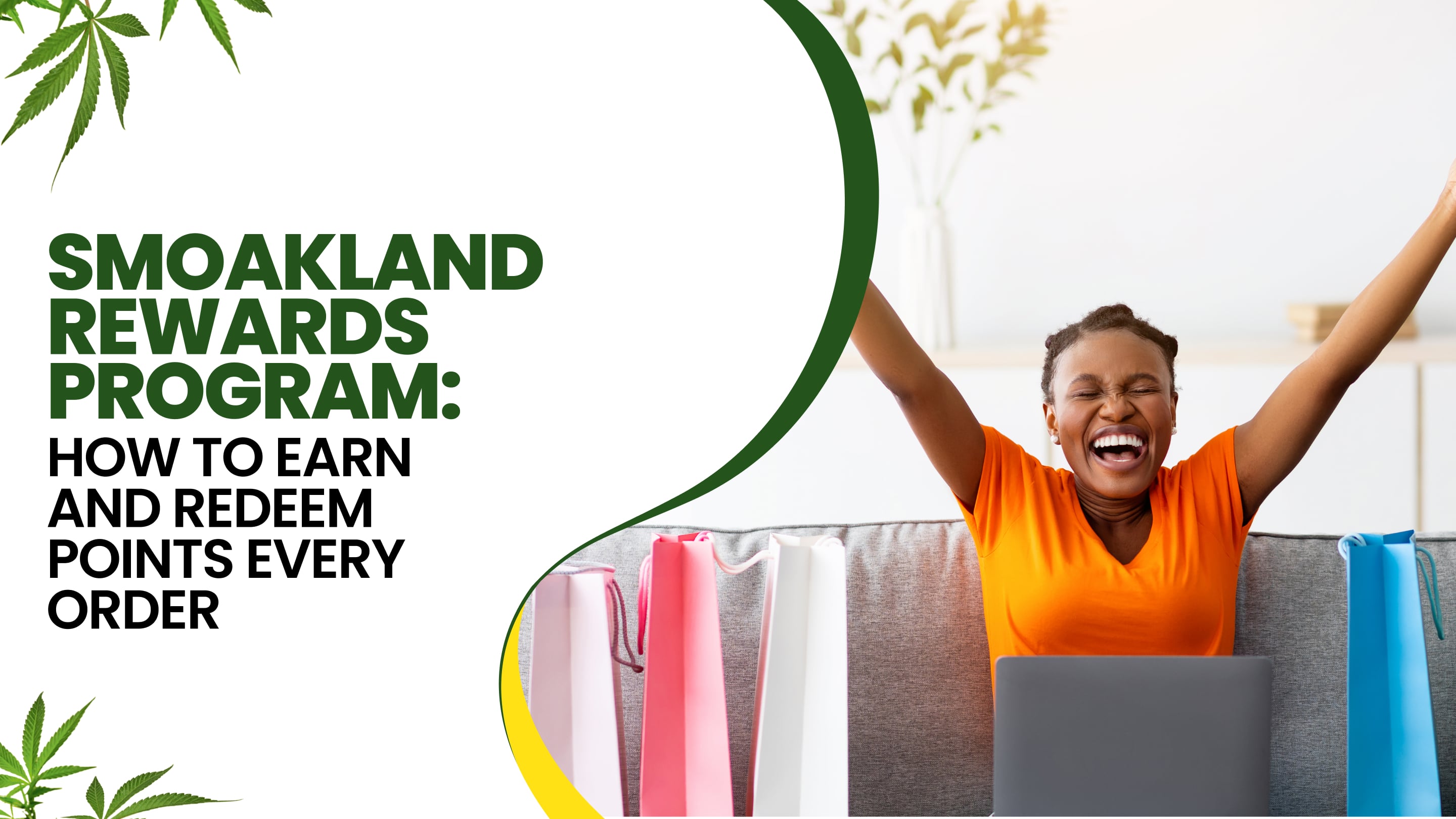 Smoakland rewards program: how to earn and redeem points every order