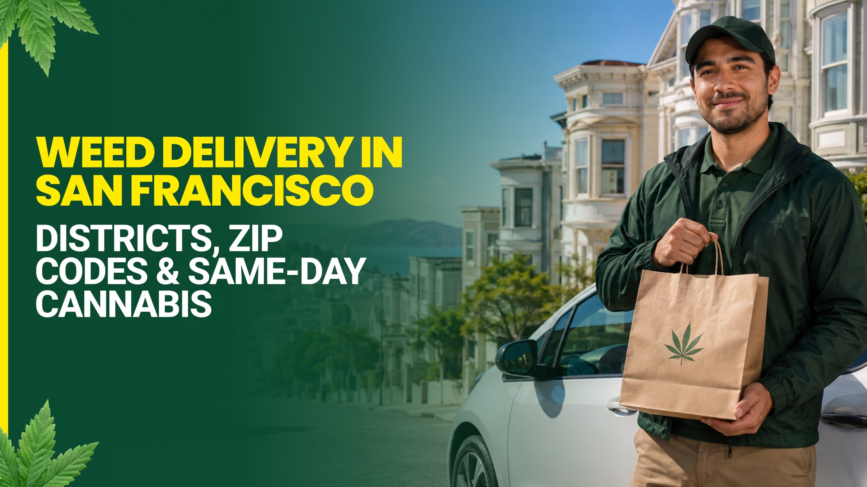 Weed Delivery in San Francisco: Districts, ZIP Codes & Same-Day Cannabis
