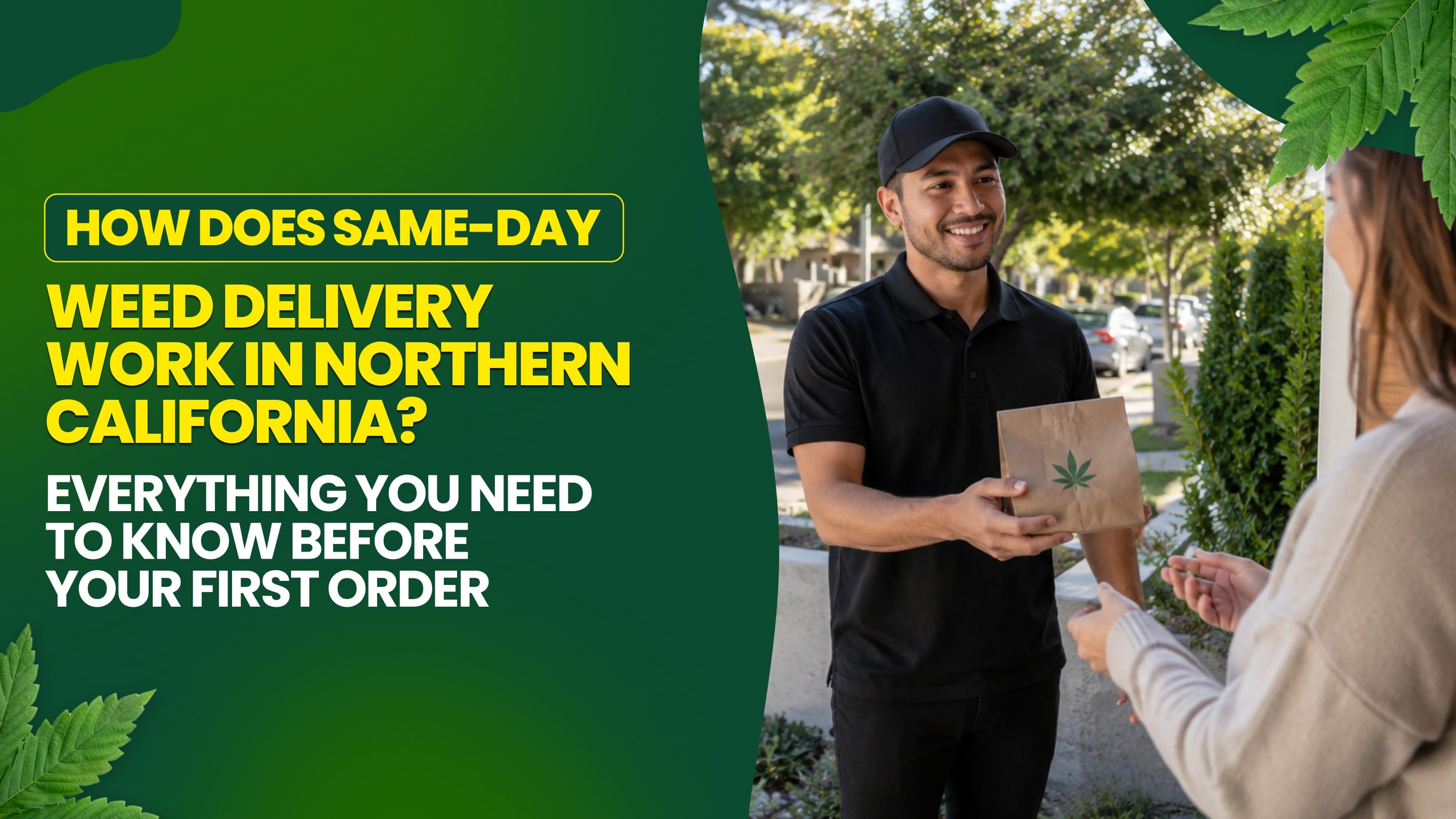 How Does Same-Day Weed Delivery Work in Northern California? Everything You Need to Know Before Your First Order