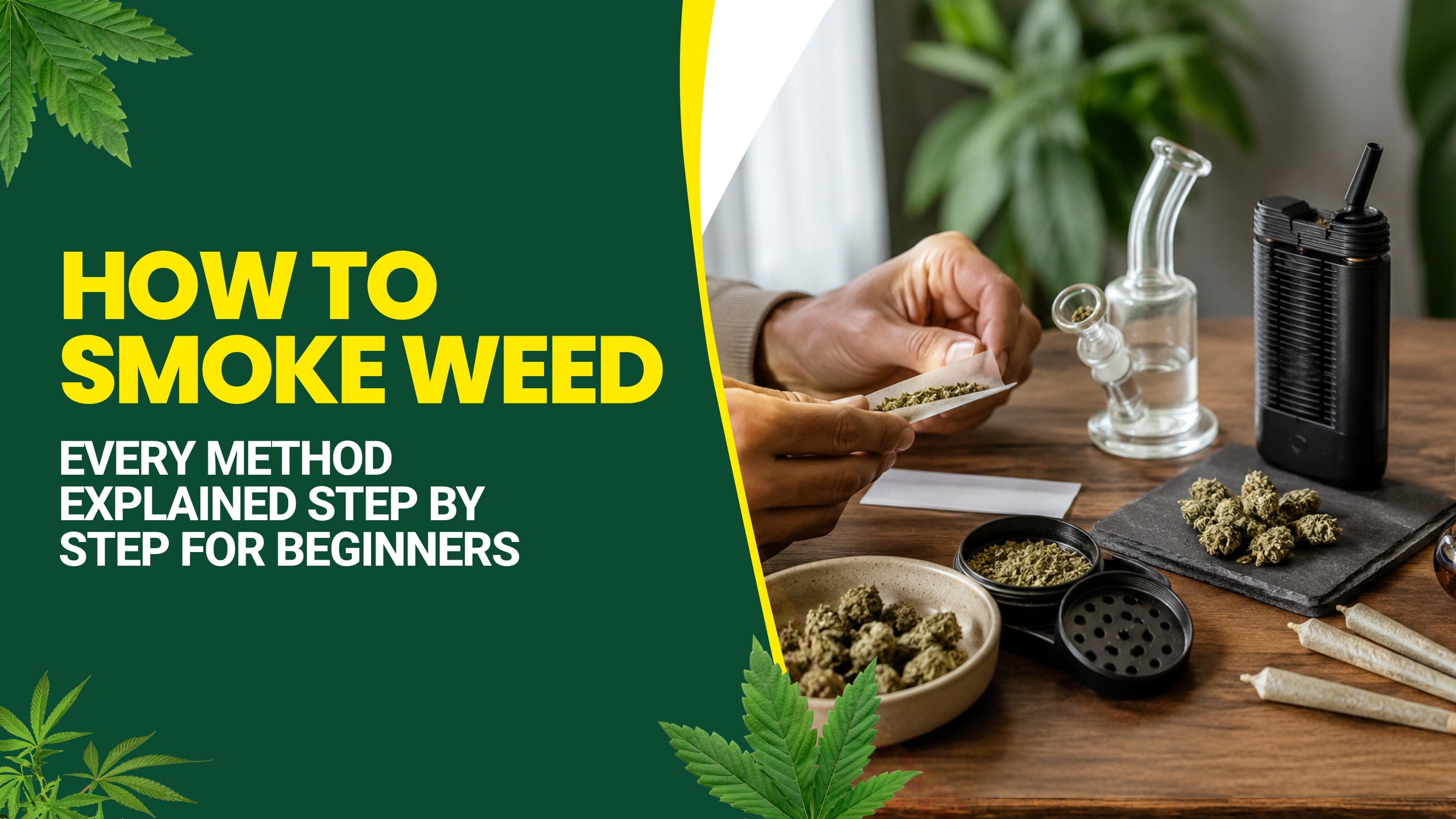How to Smoke Weed: Every Method Explained Step by Step for Beginners