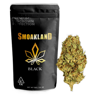 Smoakland Black Flower