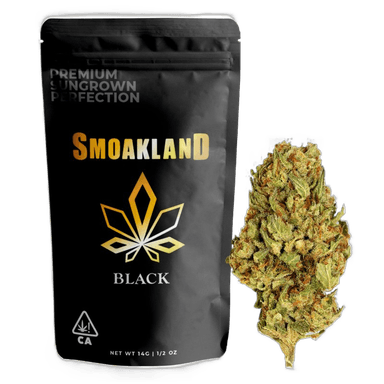 Smoakland Black Flower
