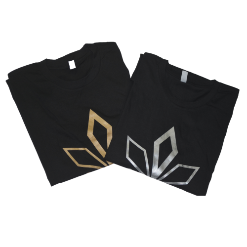Smoakland Classic T-shirt Black/Gold - Size Large