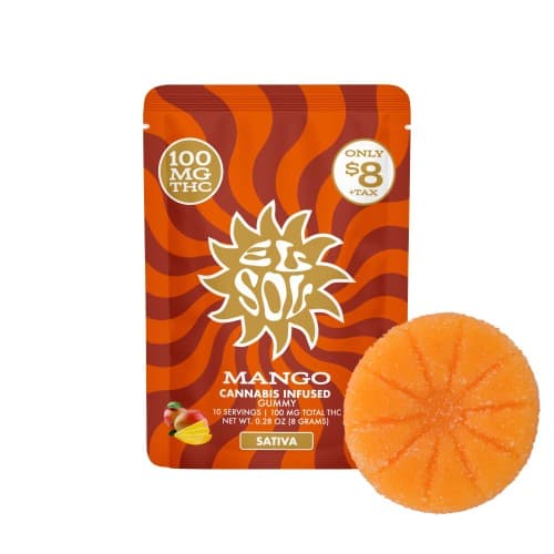 El Sol Gummy - Mango 100mg