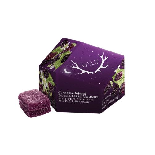 WYLD Boysenberry - Indica+ - 100mg