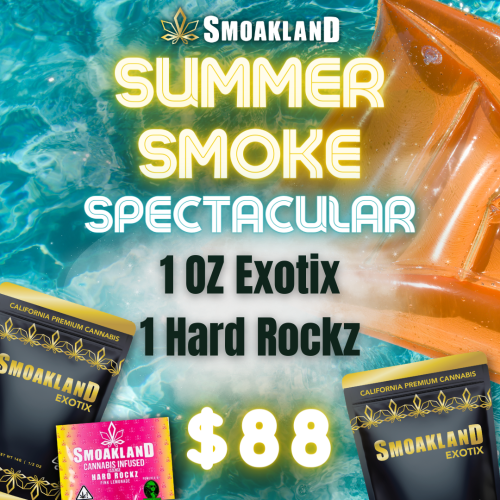 Summer Smoke Spectacular |1 OZ Exotix & 1 Hard Rockz
