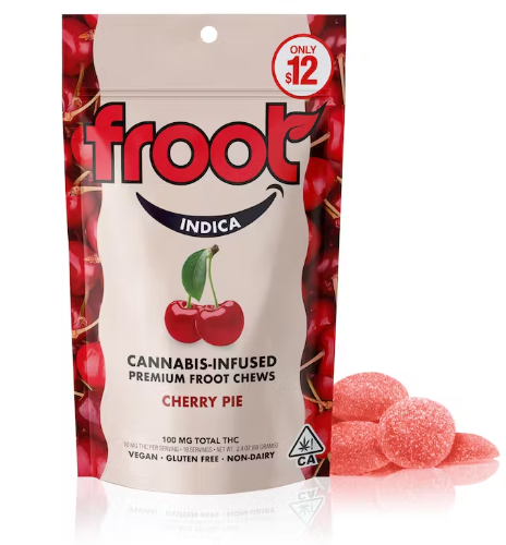 Froot Gummies - Cherry Pie 10 pk 100mg