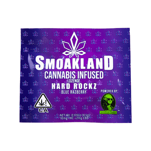 Hard Rockz Lozenge - Blue Razberry - 10mg