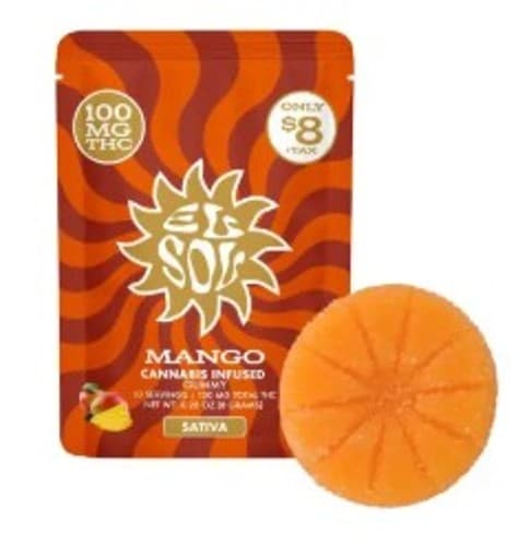 GIFT El Sol Gummy - Mango-100mg