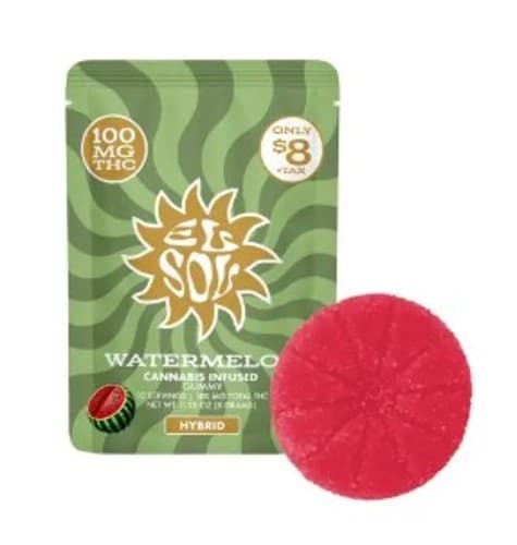 GIFT El Sol Gummy - Watermelon - 100mg