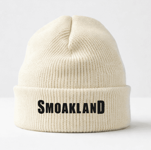 Smoakland Beenie White