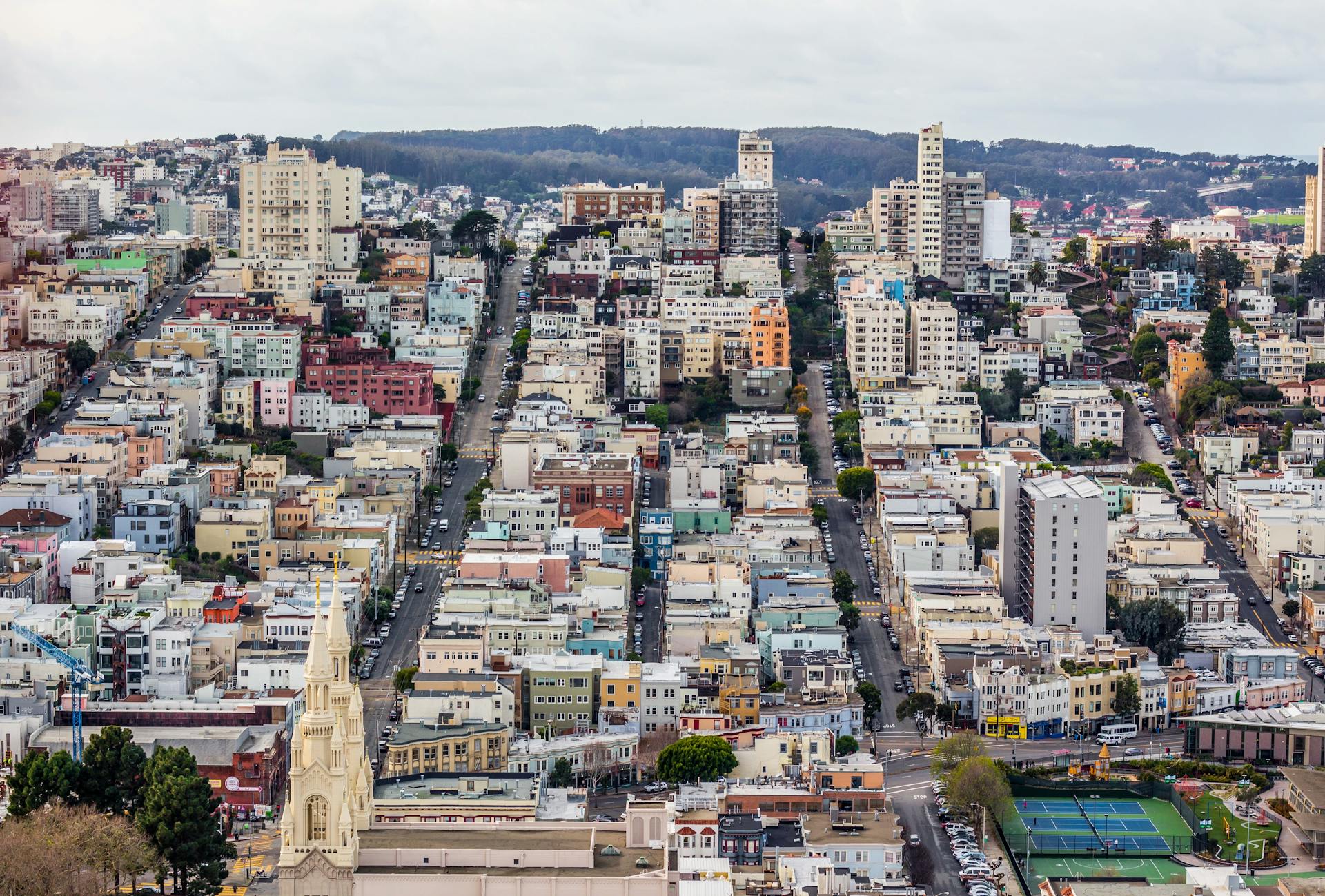 Image of the beautiful city of South San Francisco